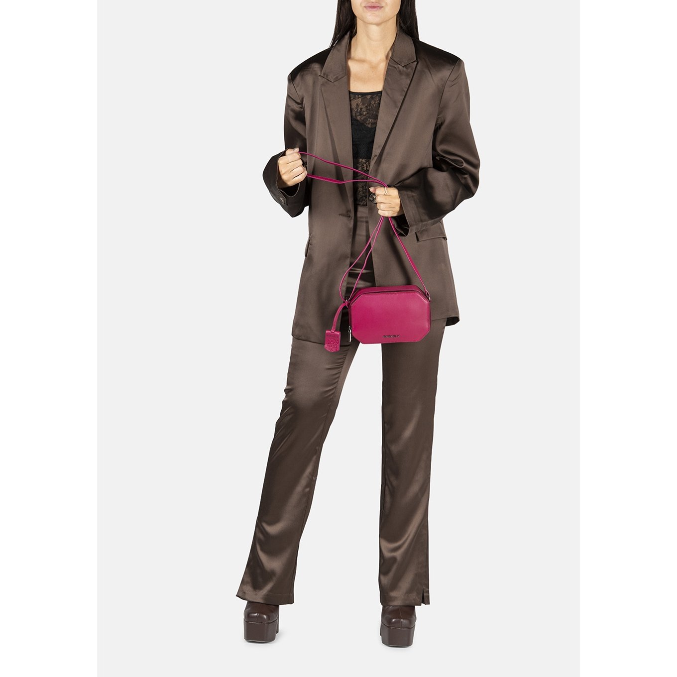 Burkely Nocturnal Nova Box Bag fuchsia Women's bag