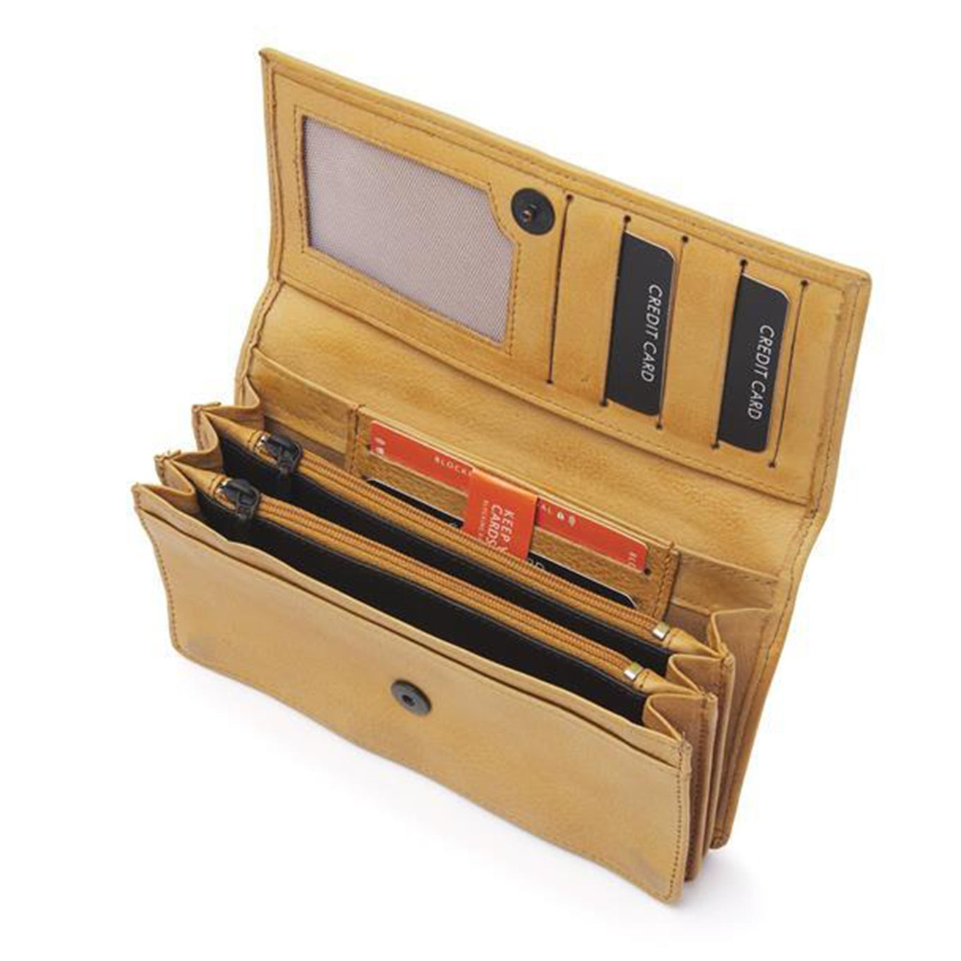 dR Amsterdam Tampa Ladies Wallet yellow