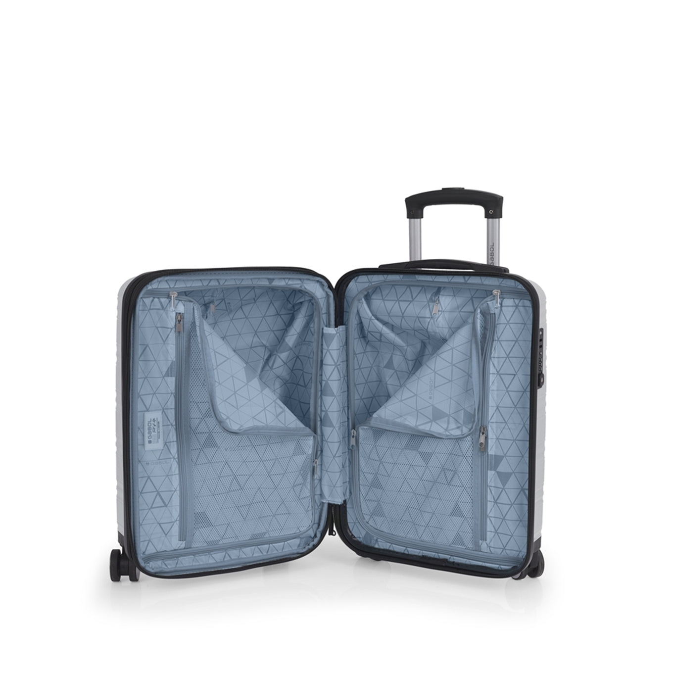 Gabol Uyiko Cabin Trolley 55/35 silver Hard Case
