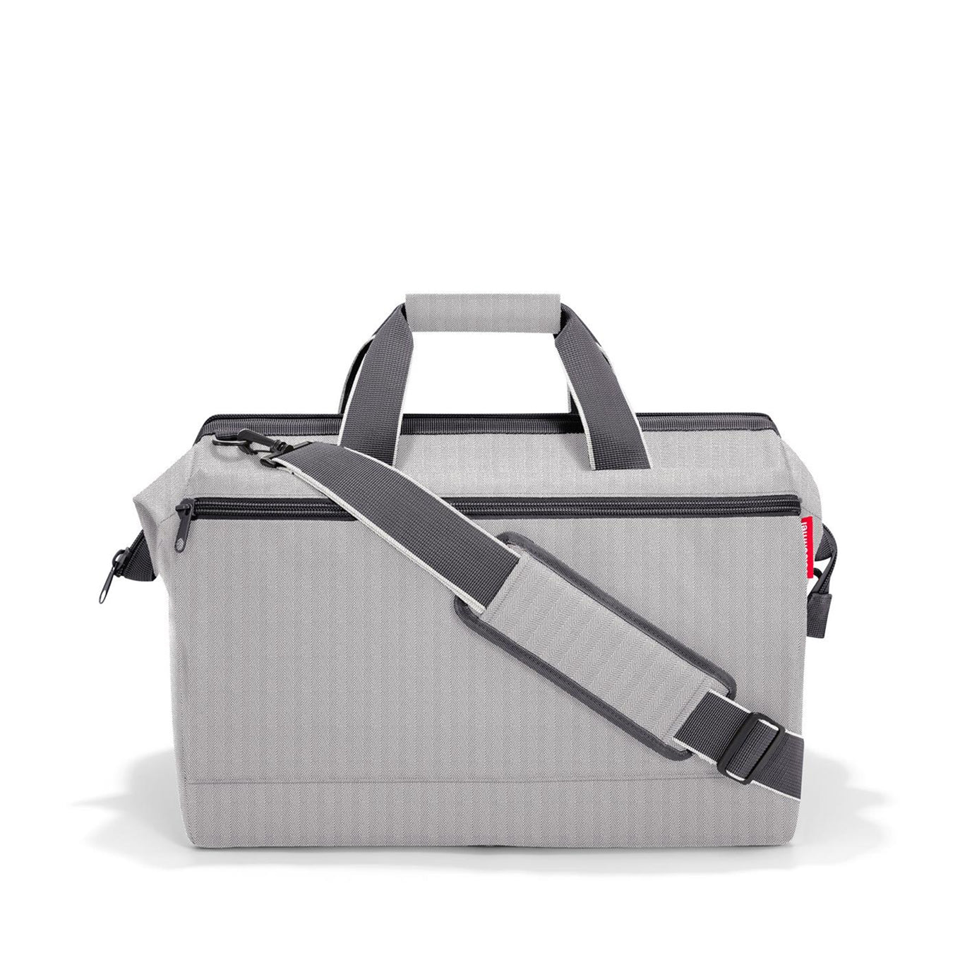 Reisenthel Travelling Allrounder L Pocket herringbone grey