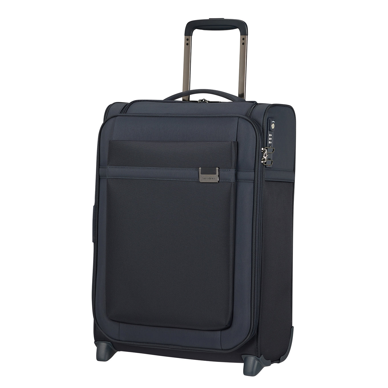 Samsonite Airea Upright 55 Exp Toppocket dark blue Soft suitcase