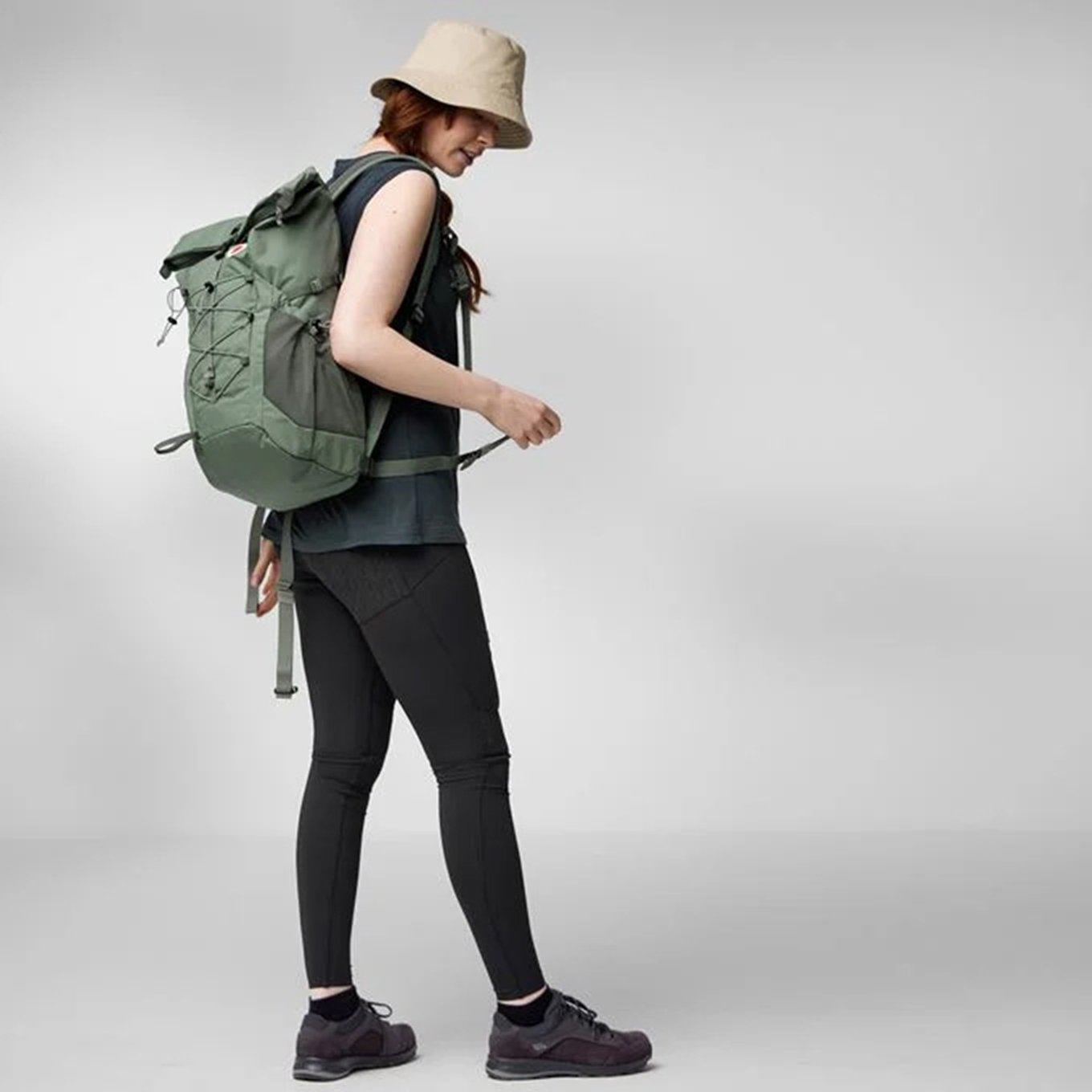 Fjallraven Abisko Hike Foldsack eisengrau
