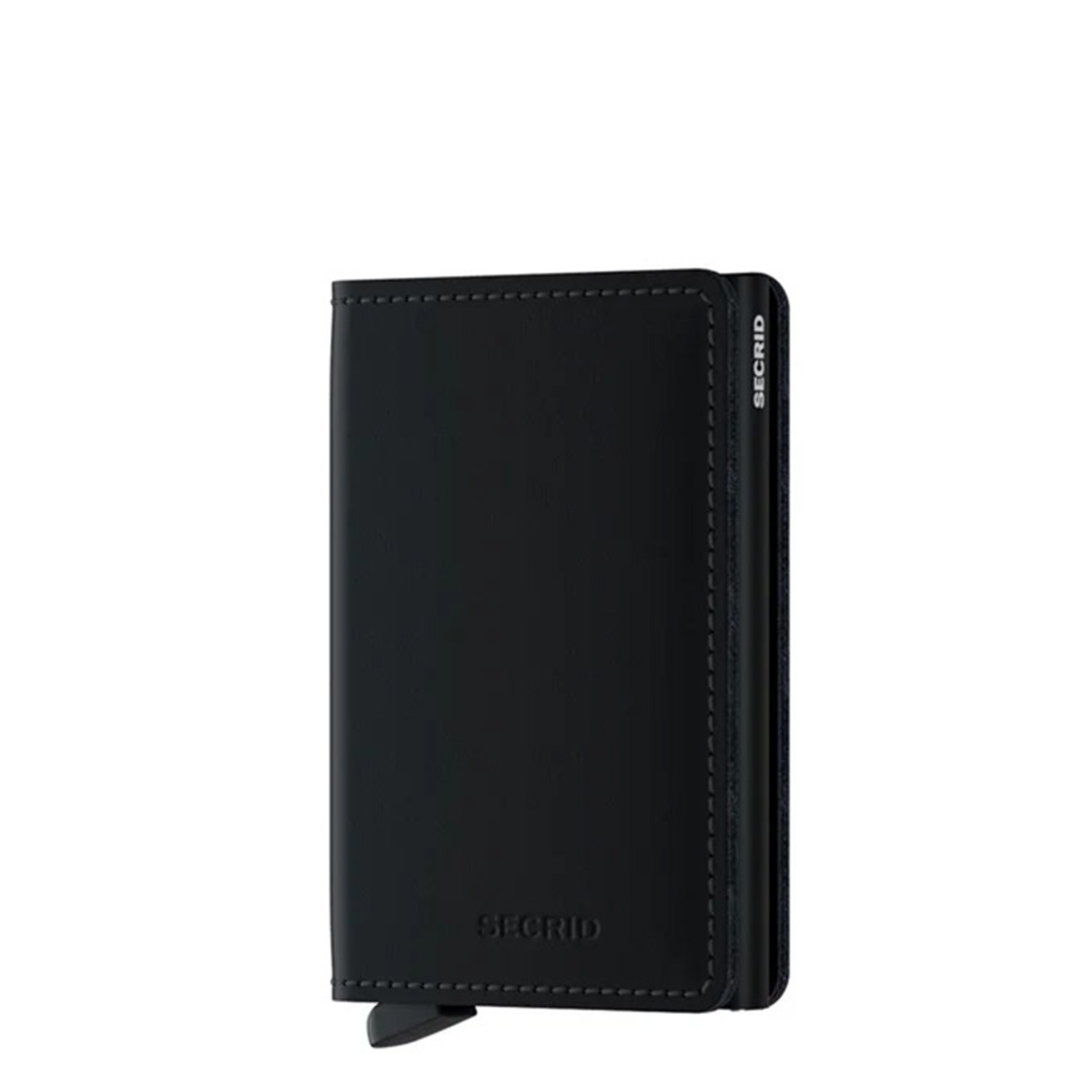 Secrid Slimwallet Wallet Mattschwarze Damenbrieftasche