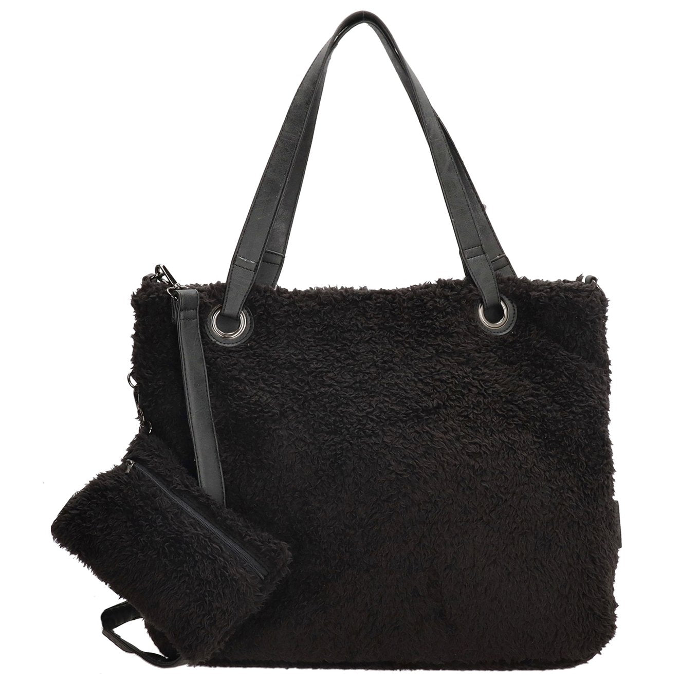 Enrico Benetti Teddy Shopper black