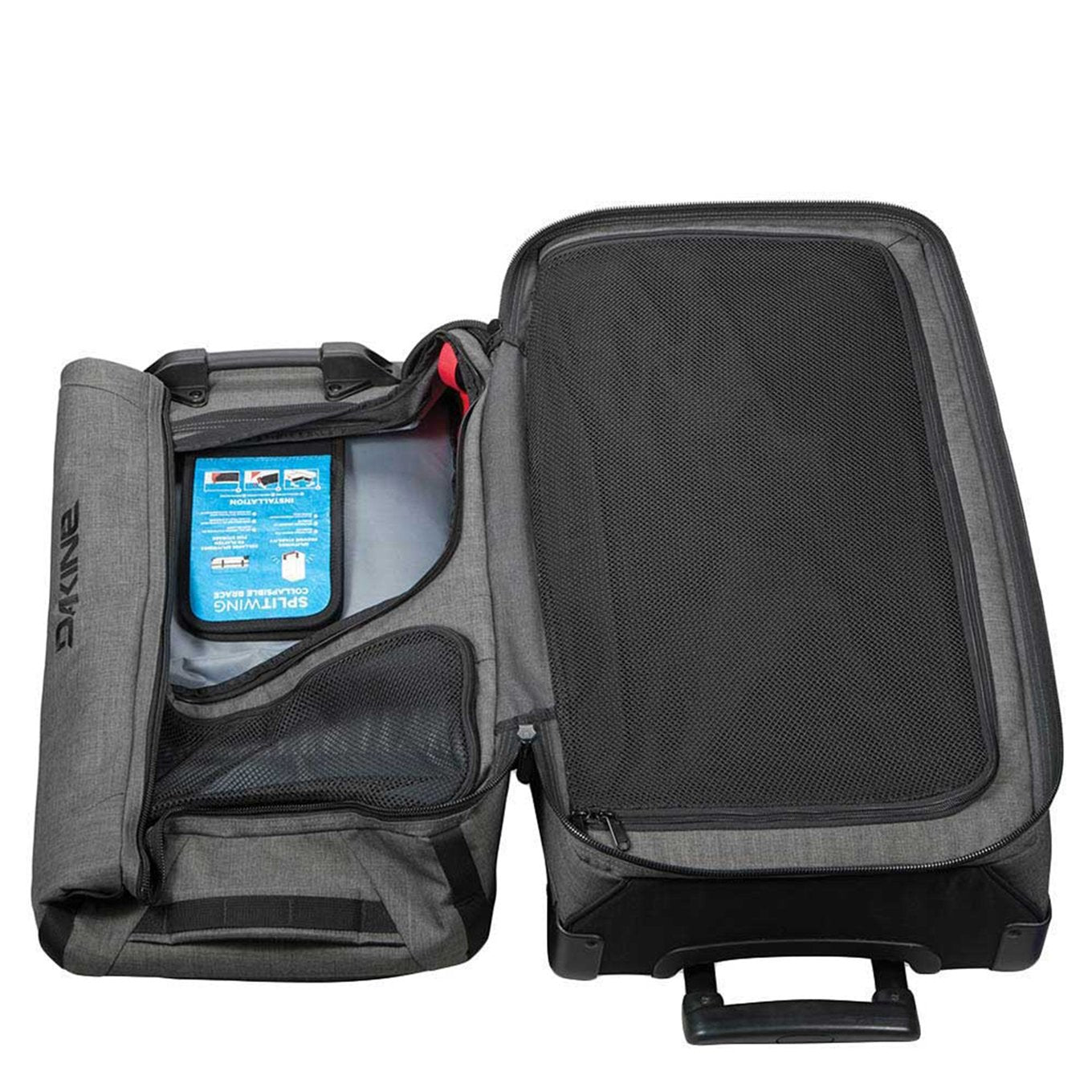 Dakine Split Roller 85L Carbon Trolley Reisetasche