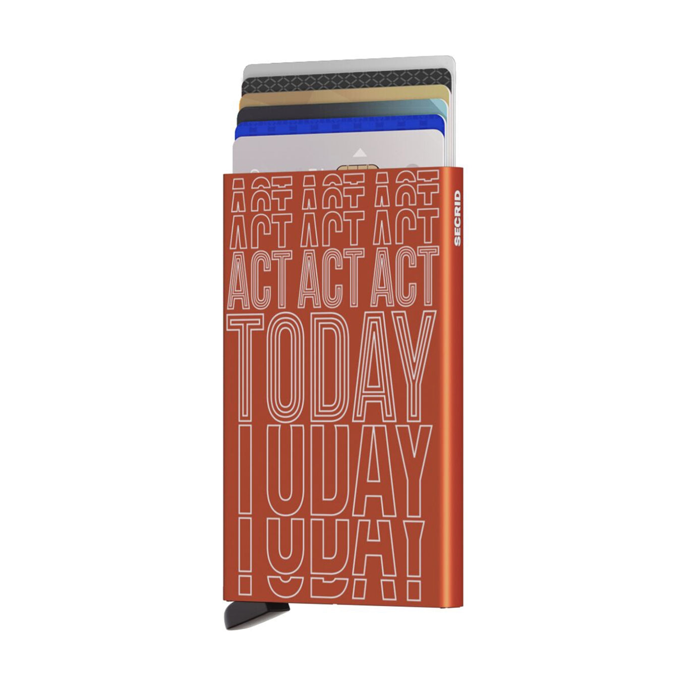 Secrid Cardprotector Laser act today orange