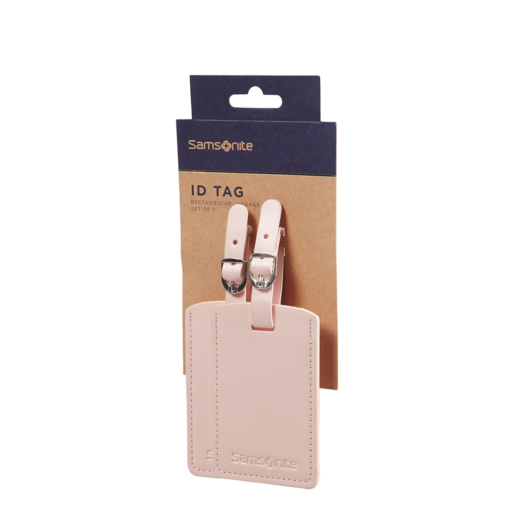 Samsonite Accessories Rechteckiger Gepäckanhänger X2, blassrosa