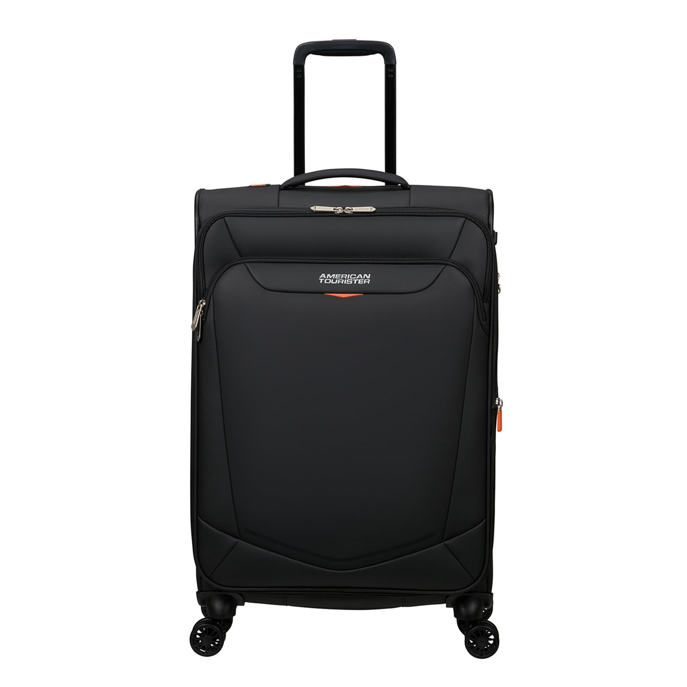 American Tourister Summerride Spinner M Exp TSA schwarz Weicher Koffer