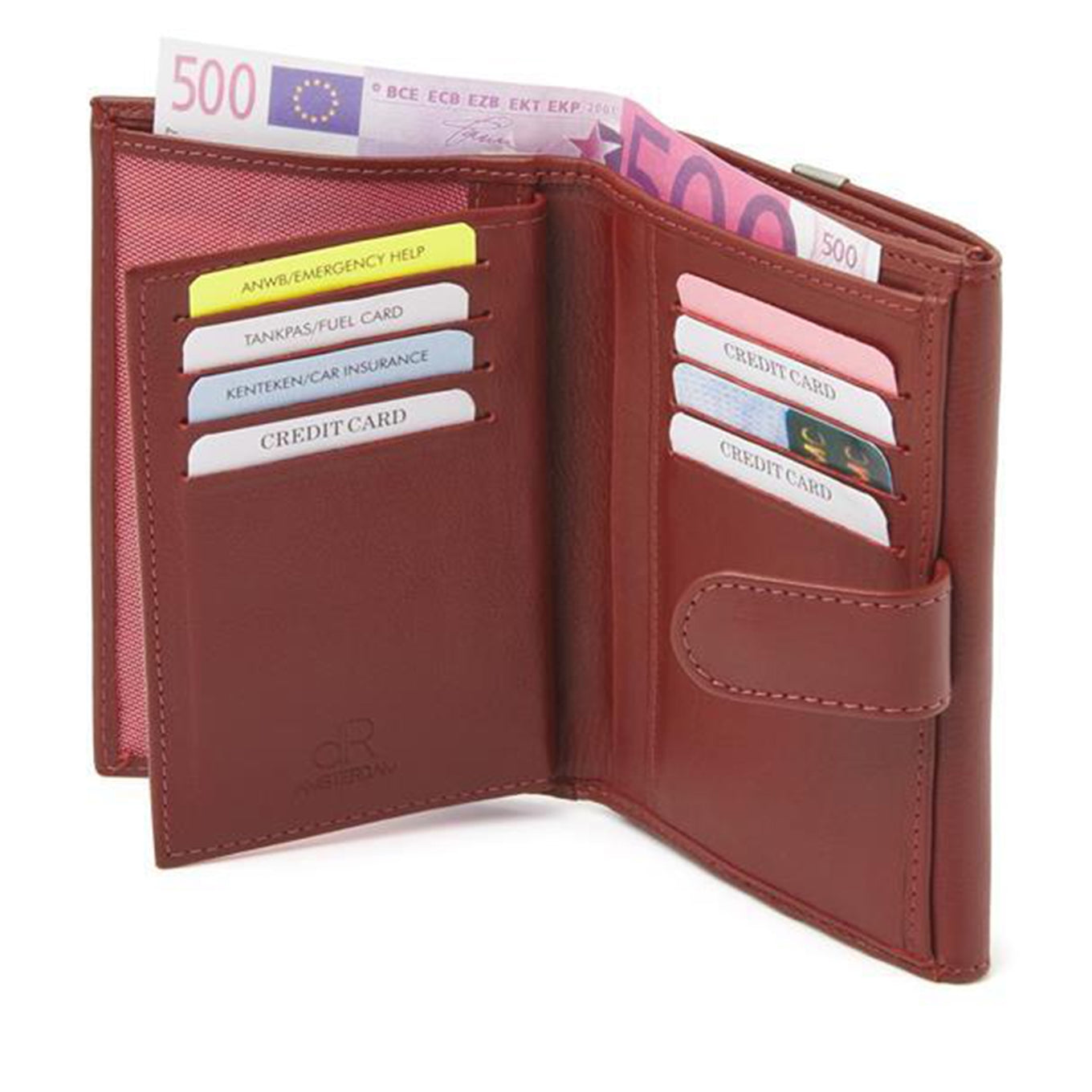 dR Amsterdam Toronto Ladies Wallet red