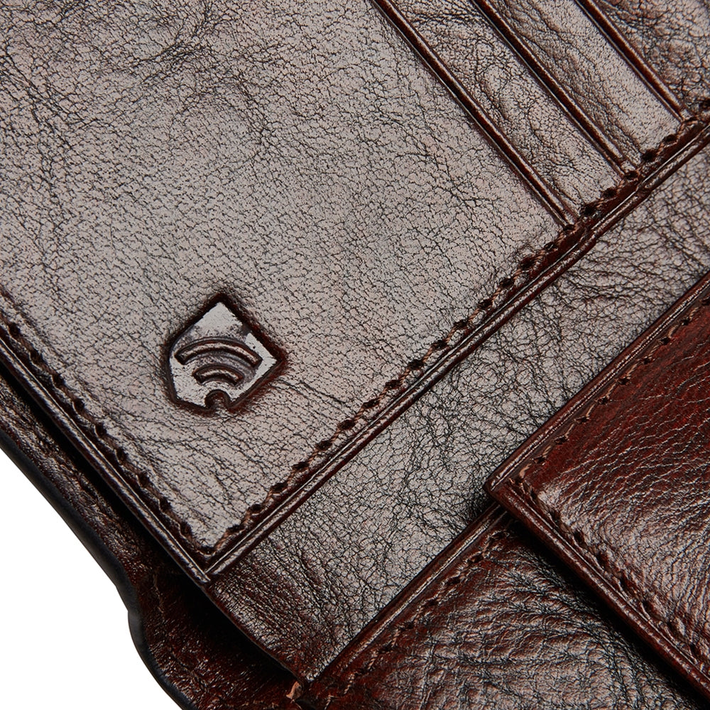 Castelijn & Beerens Rien RFID Wallet 8cc cognac Herrenbrieftasche