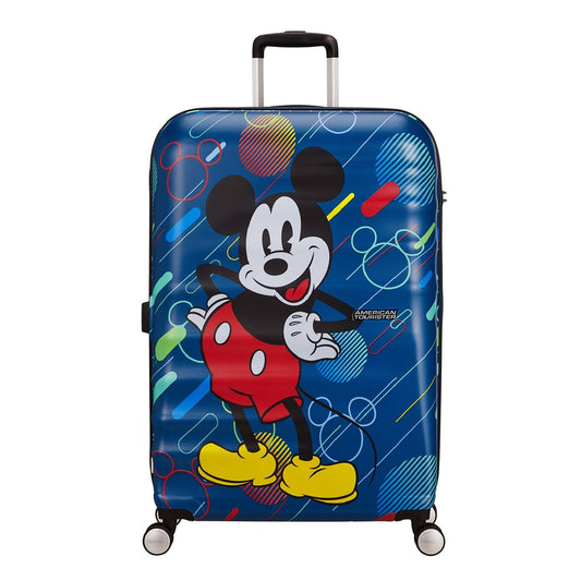 American Tourister Wavebreaker Disney Spinner 77 Mickey Future Pop Hard Case
