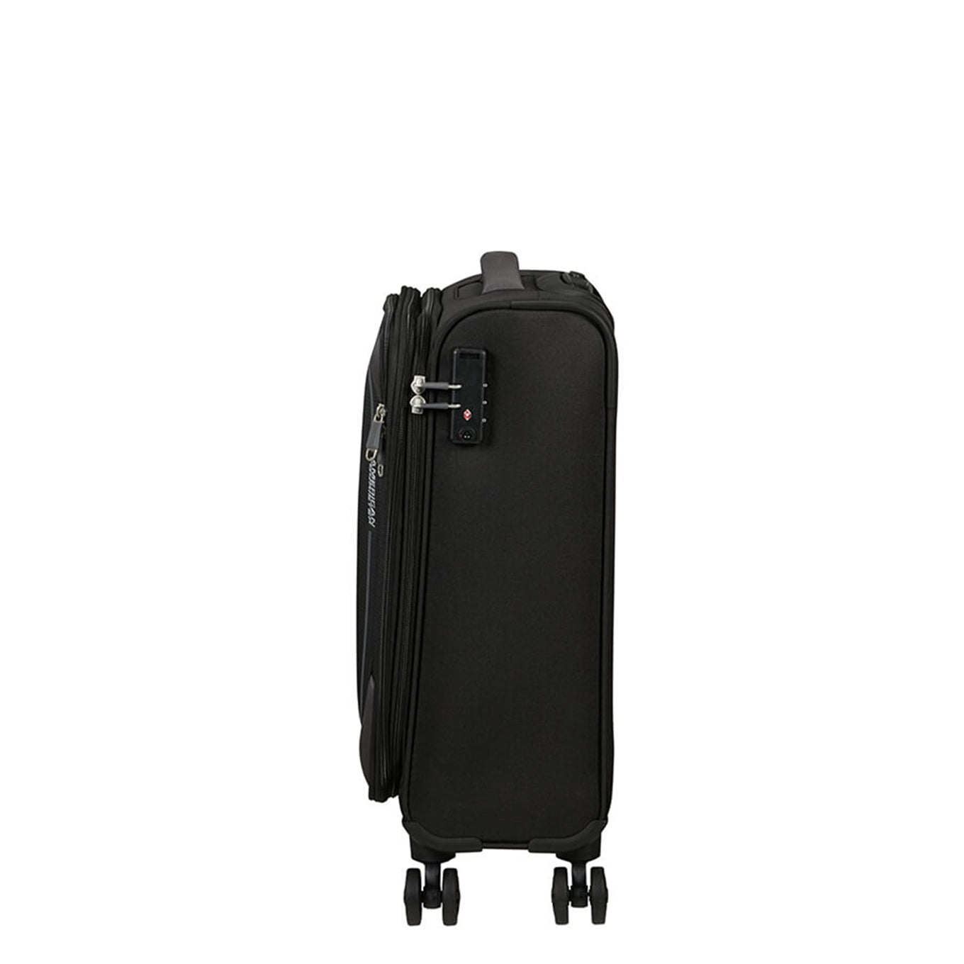 American Tourister Pulsonic Spinner 55 EXP asphalt black