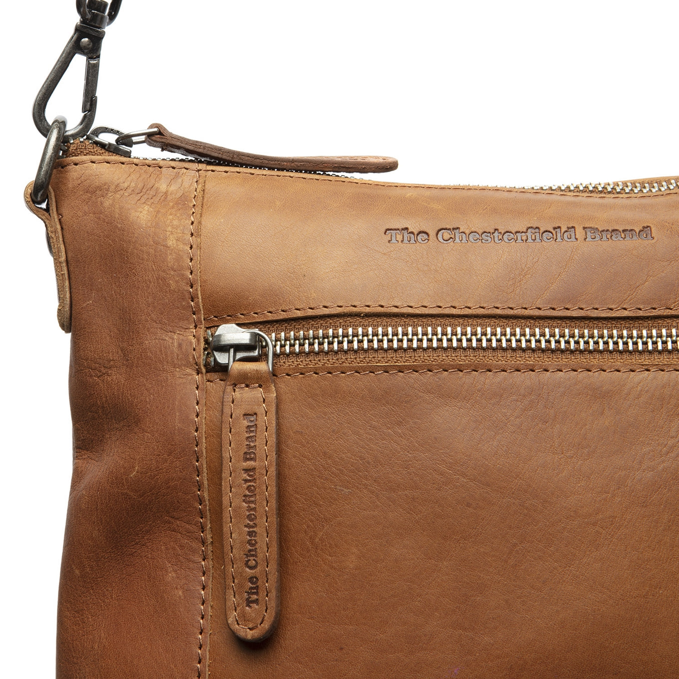 The Chesterfield Brand Faro Shoulder Bag cognac