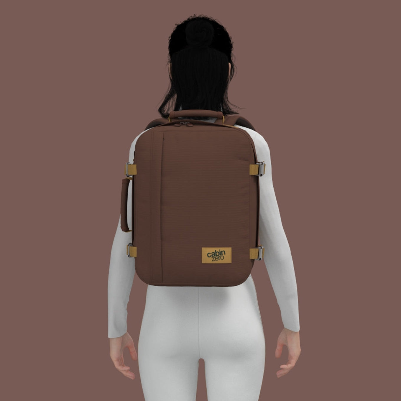 CabinZero Classic 28L Ultra Light Cabin Bag belgian chocolate Weekend bag