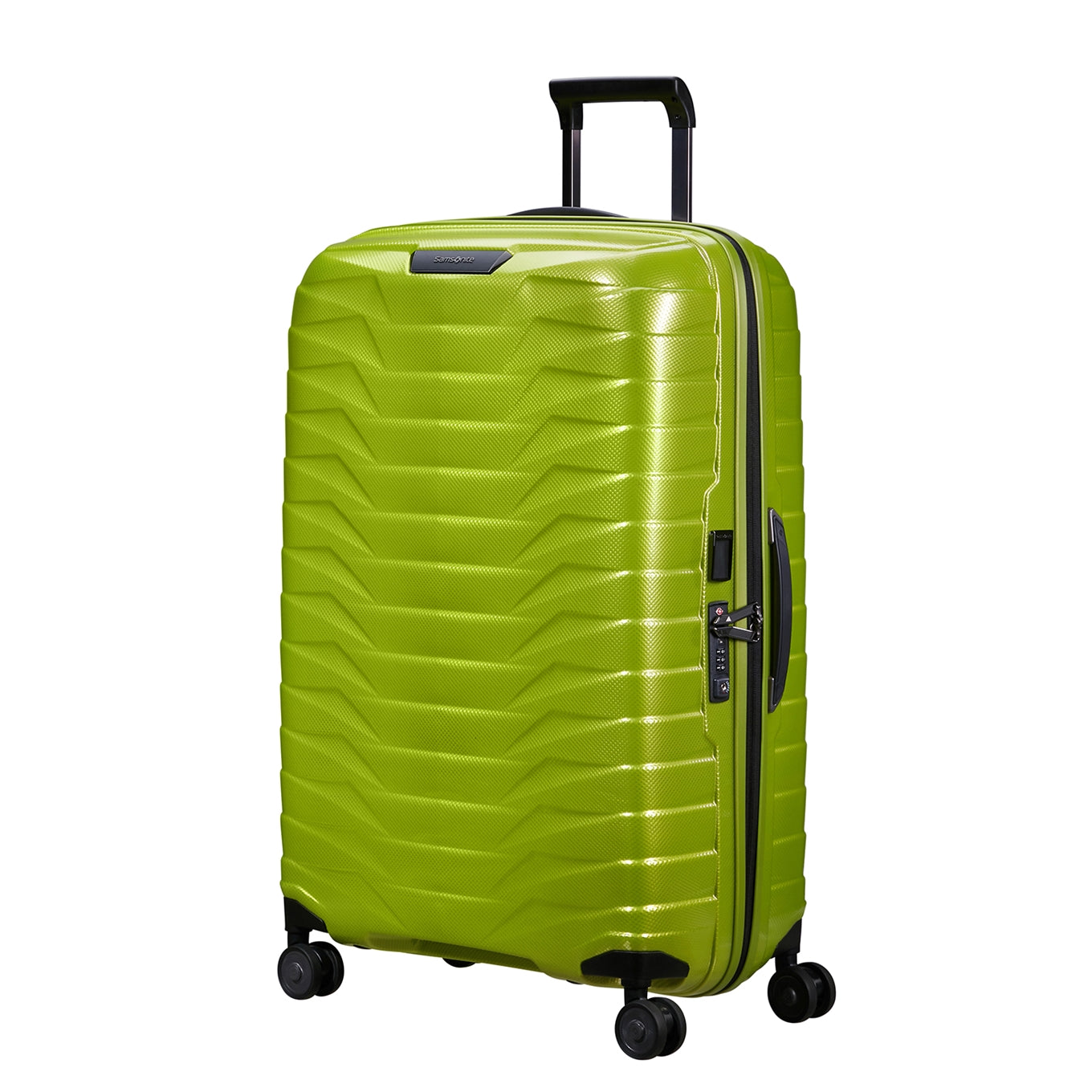 Samsonite Proxis Spinner 75 Limetten-Hartschalenkoffer