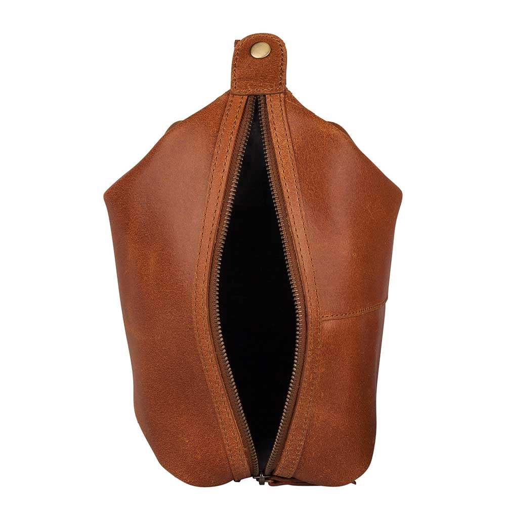 Burkely Vintage Riley Kulturbeutel Cognac