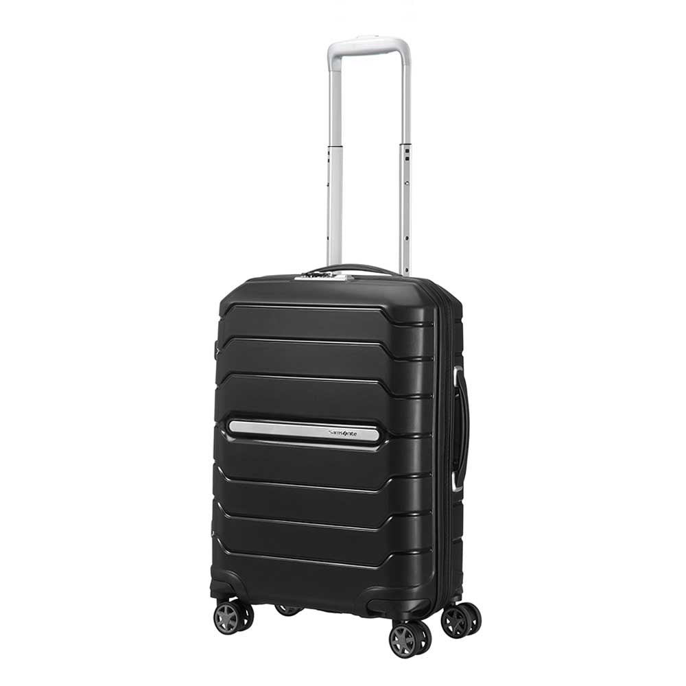 Samsonite Flux Spinner 55 Expandable black Hard Case