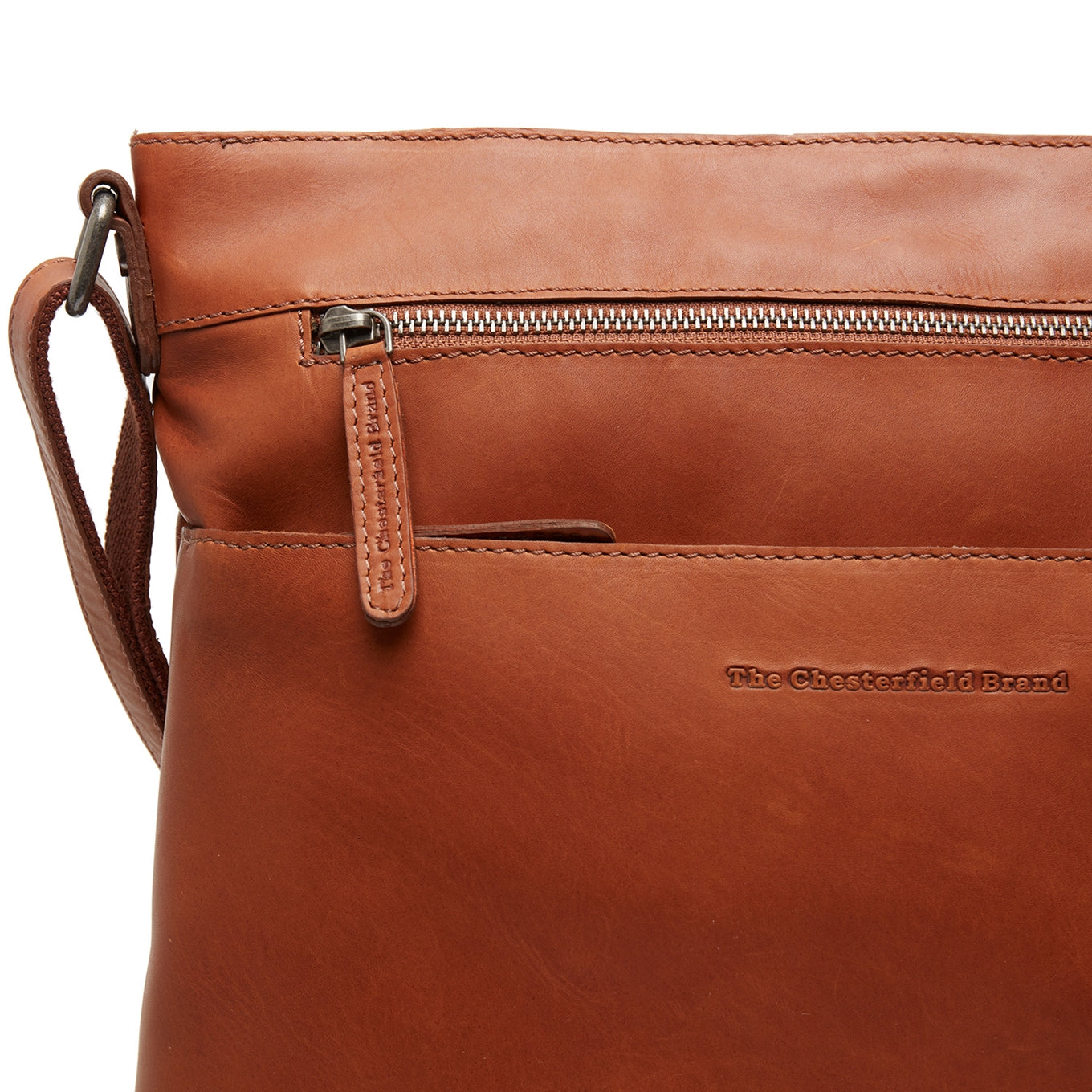 The Chesterfield Brand Lucena Schoudertas cognac