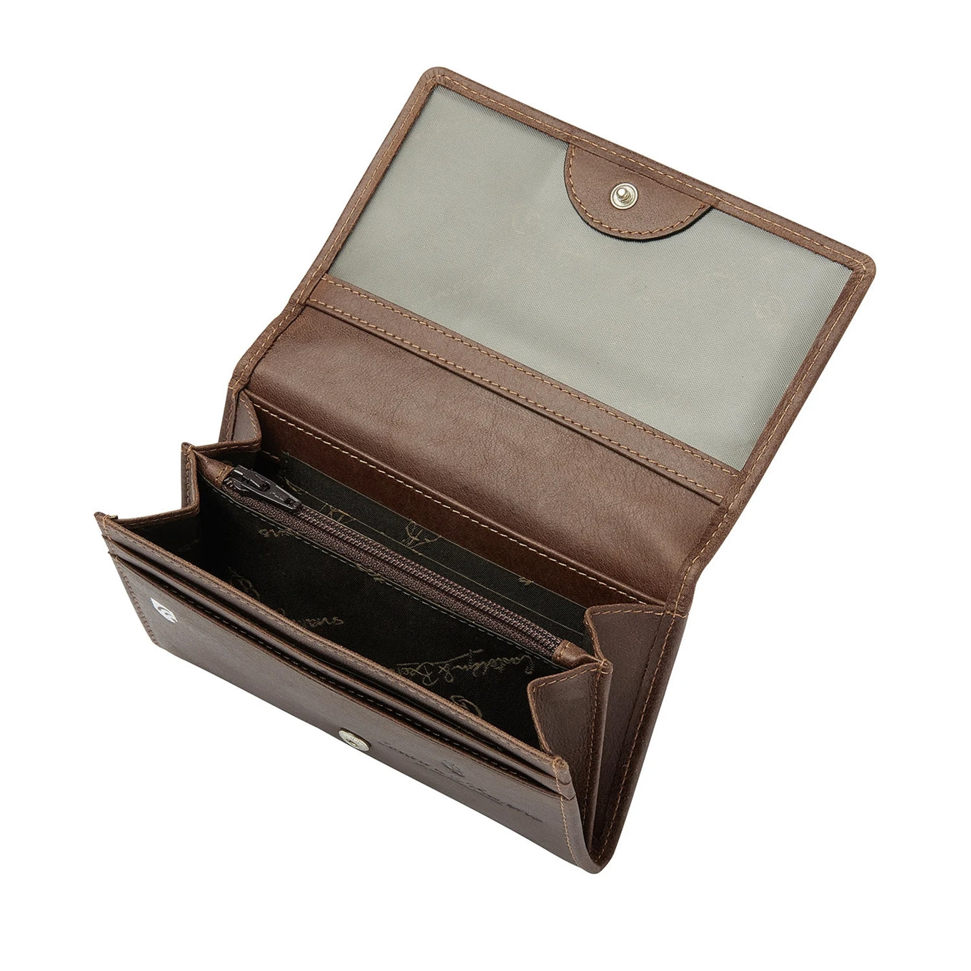 Castelijn & Beerens Canyon Continental Wallet mocca