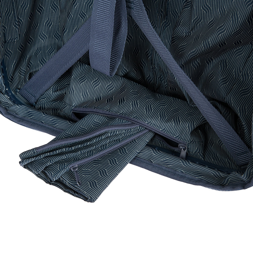 Bric's Ulisse Trolley 55 USB ocean blue