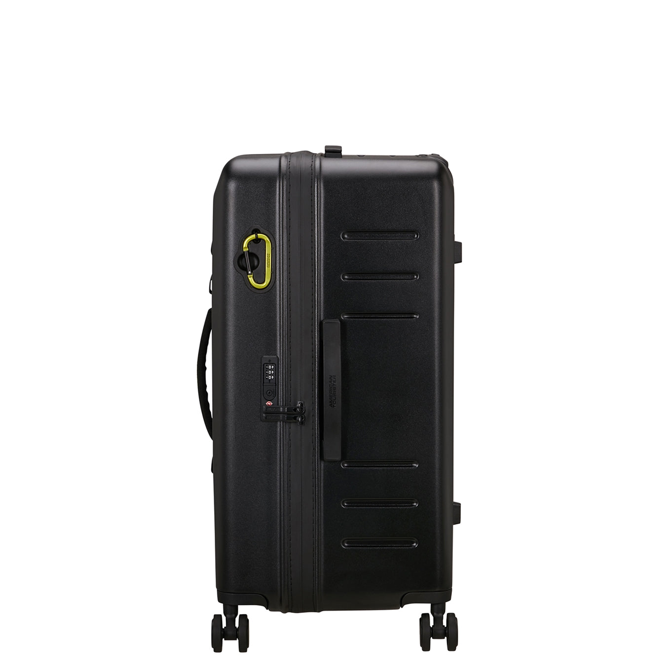 American Tourister Trailon Trunk 73/27 TSA black Hard Suitcase
