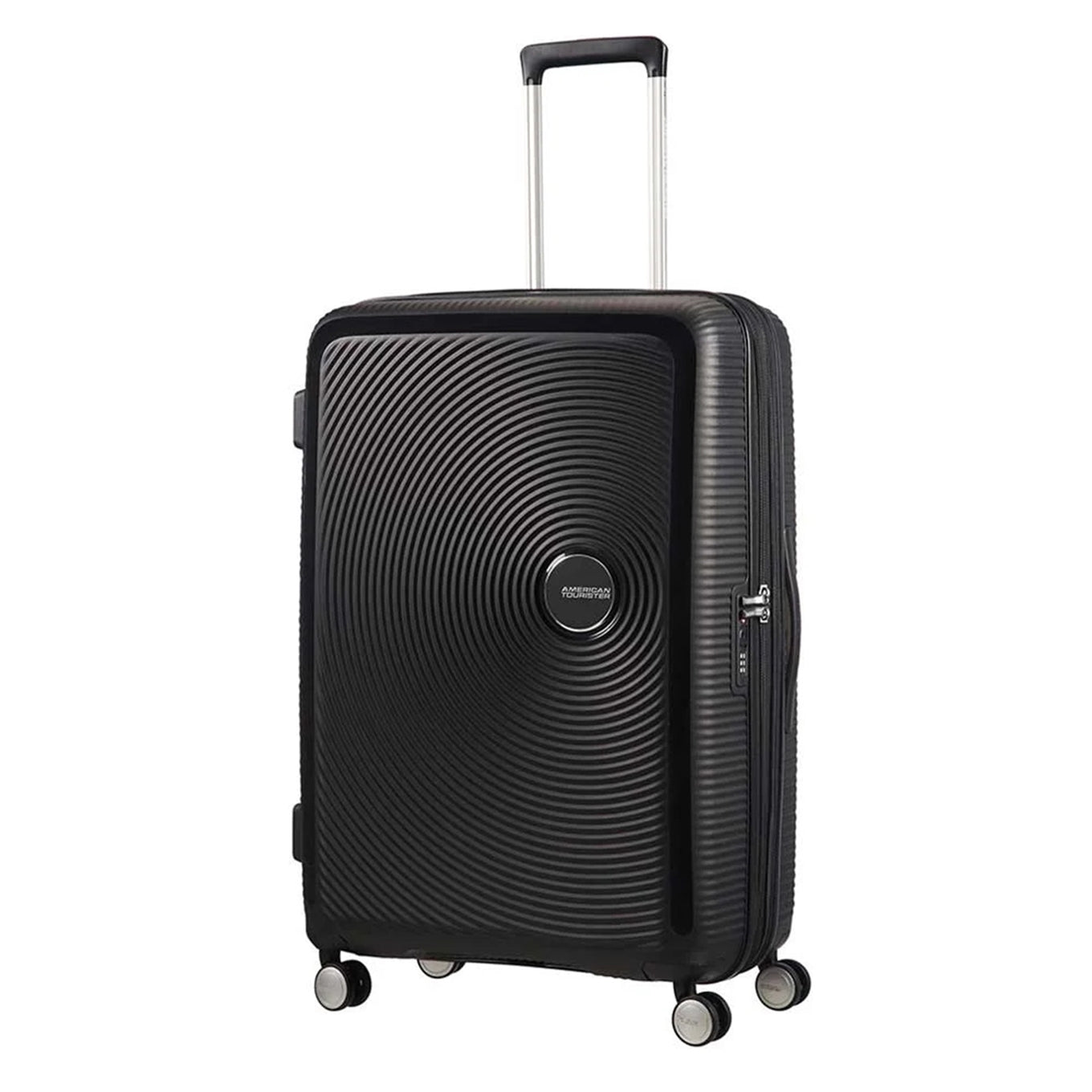 American Tourister Soundbox Spinner 77 Expandable bass black