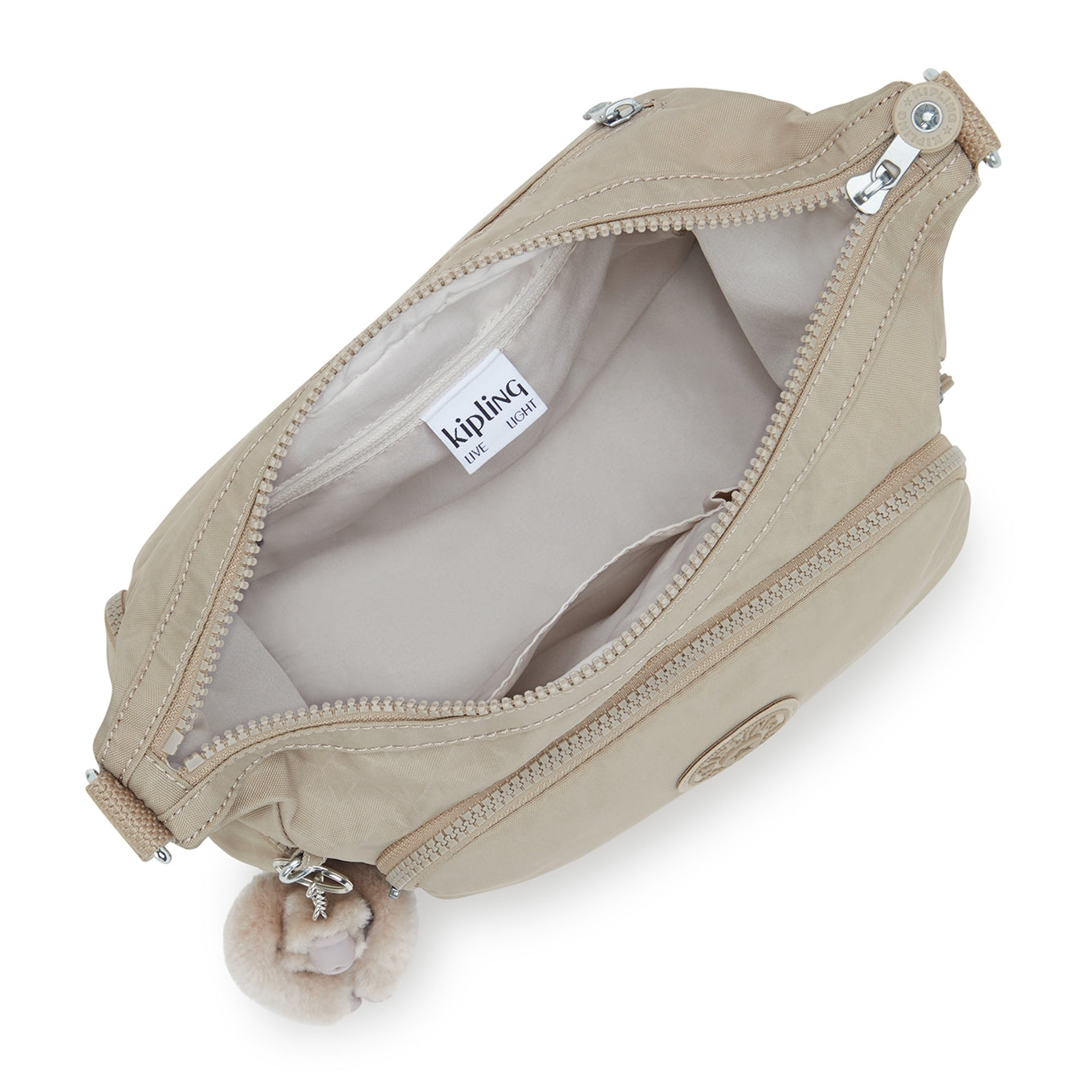 Kipling Gabb S sign beige emb