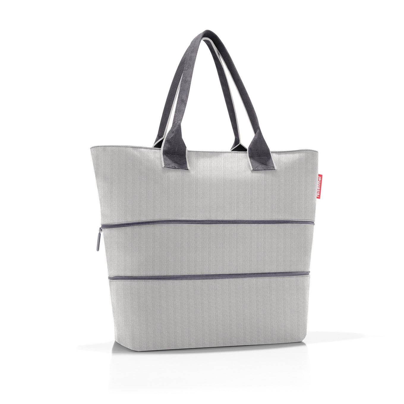 Reisenthel Shopping Shopper e1 herringbone gray