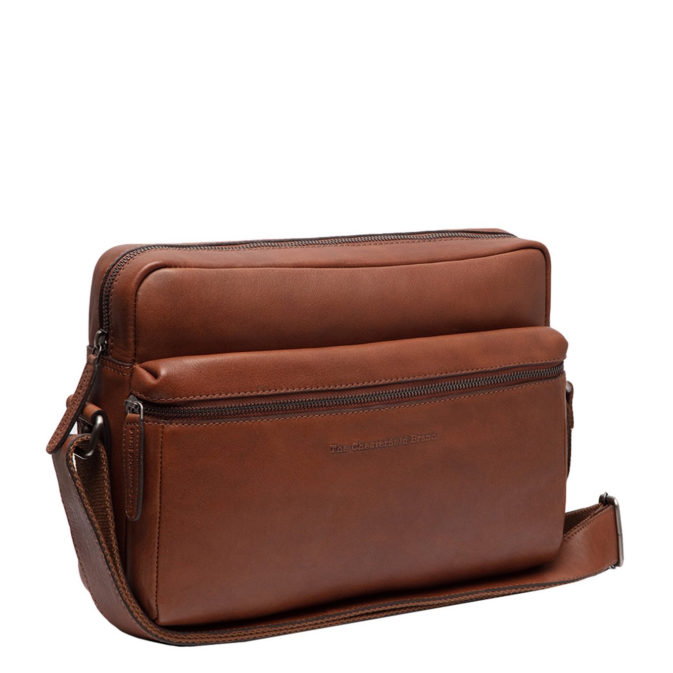 The Chesterfield Brand Novara Schoudertas cognac