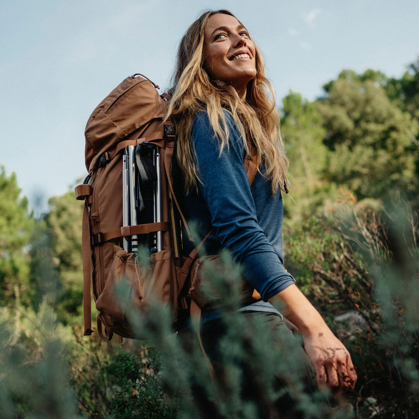 Fjallraven Kajka 35 S/M un blue