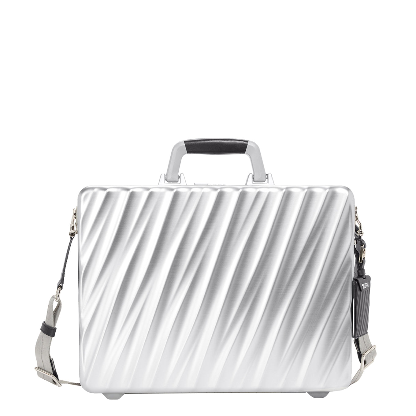 TUMI 19 Degree Aluminum Briefcase silver