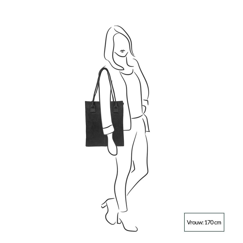 DSTRCT Portland Road Shopper cognac Women's bag