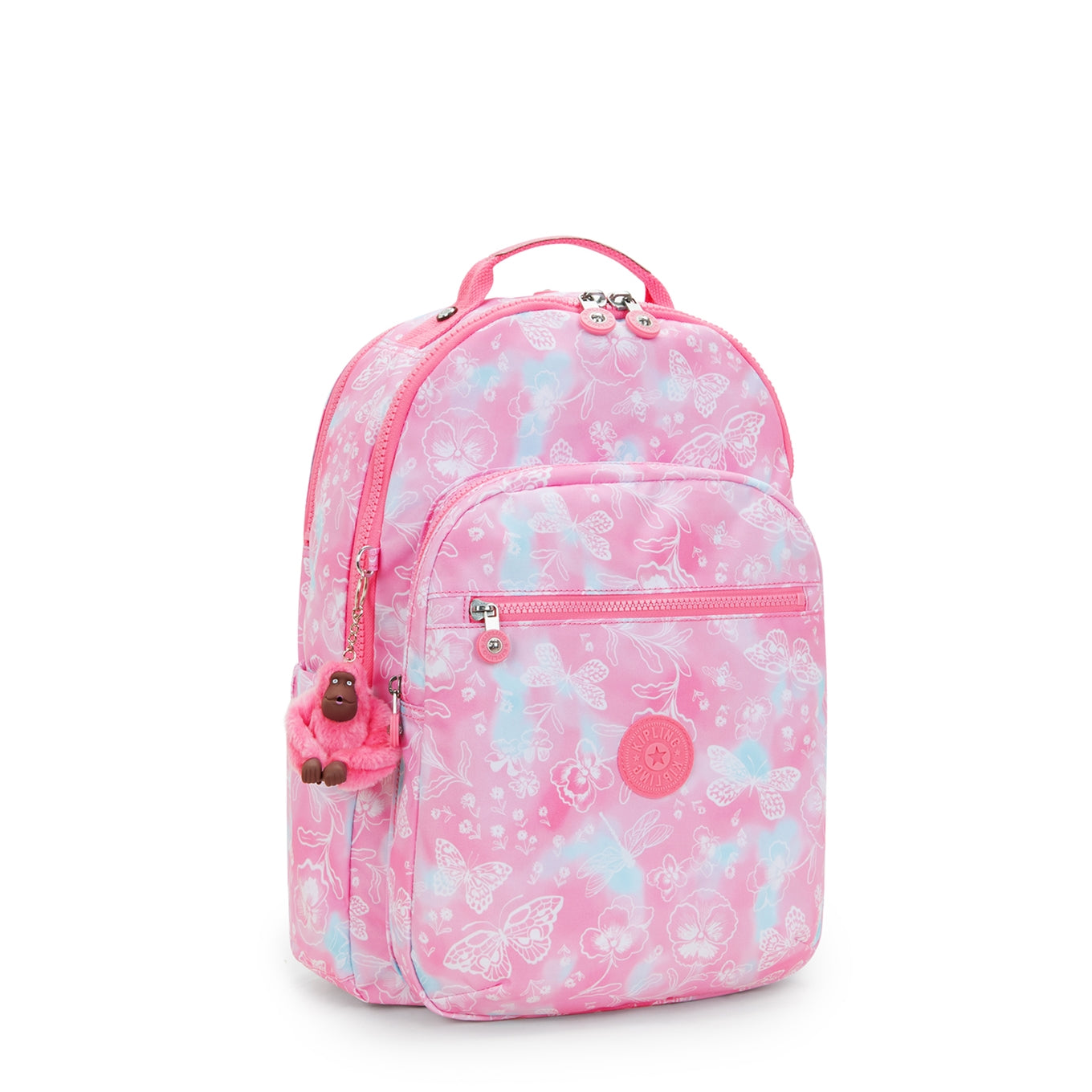 Kipling Seoul Lap Garden Clouds Rucksack