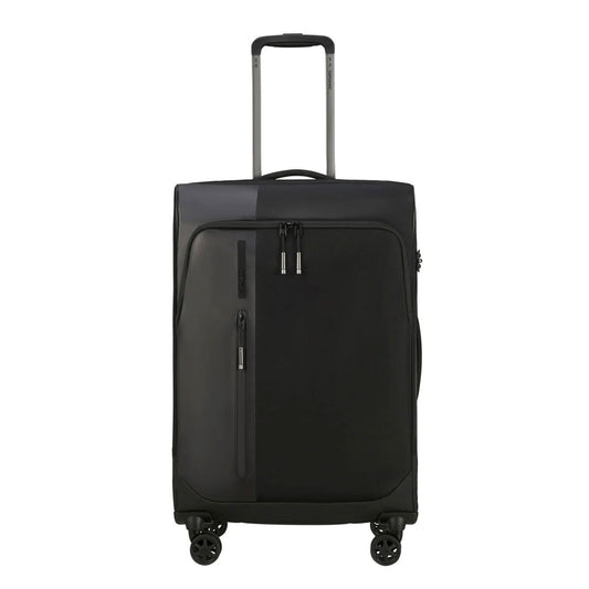 Samsonite BIZ2GO TRVL Spinner 66 DF Erweiterbares schwarzes Softcase