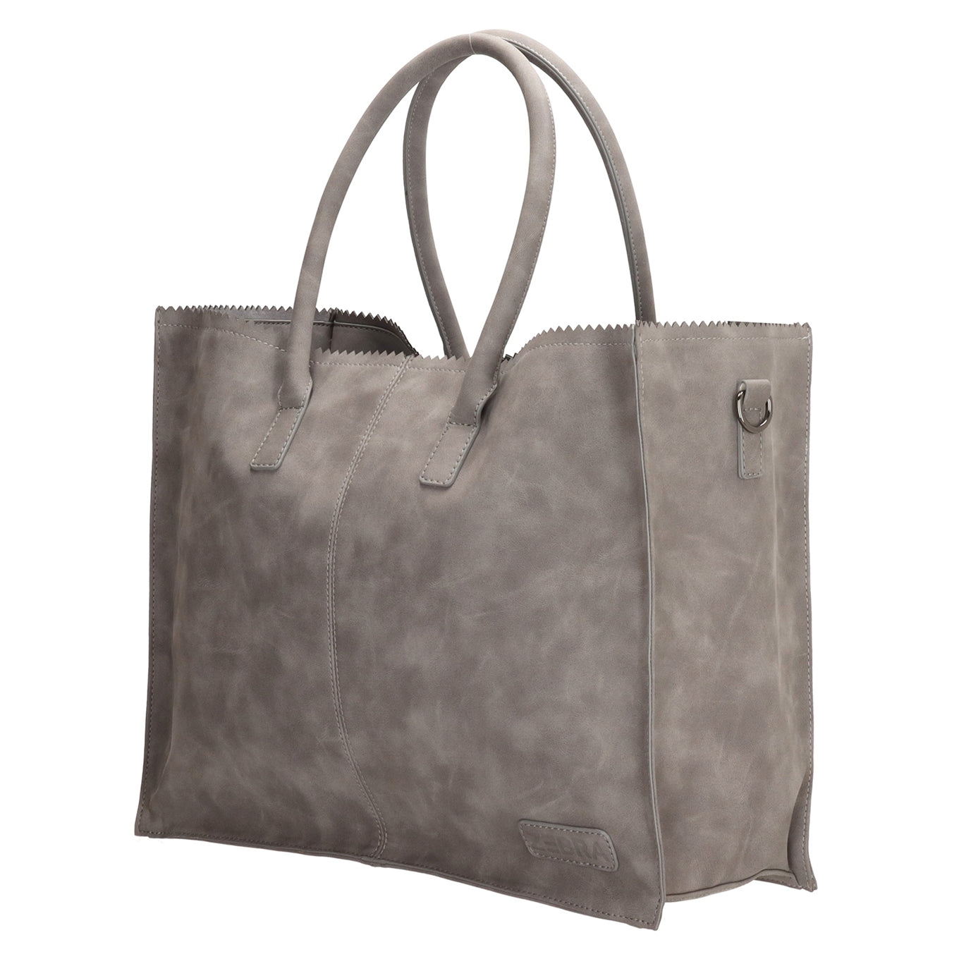 Zebra Trends Natural Bag Lisa Shopper 15.6 inch middengrijs