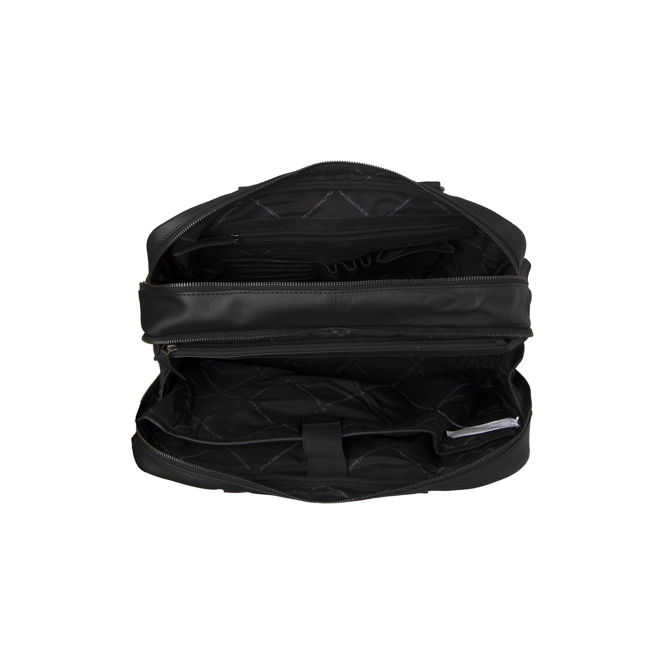 The Chesterfield Brand Boston Laptop Bag Black