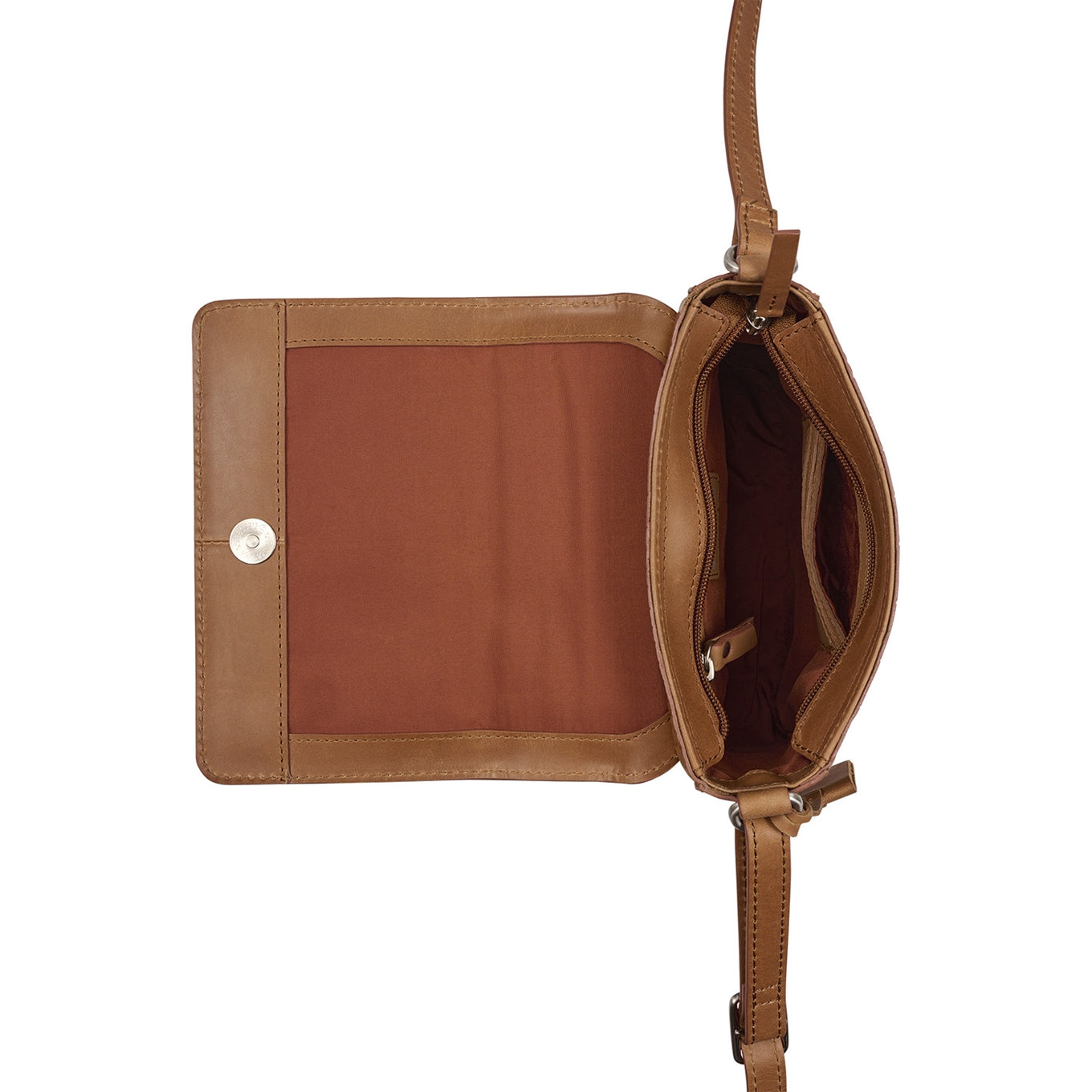 Burkely Cool Colbie Umhängetasche cognac Damentasche