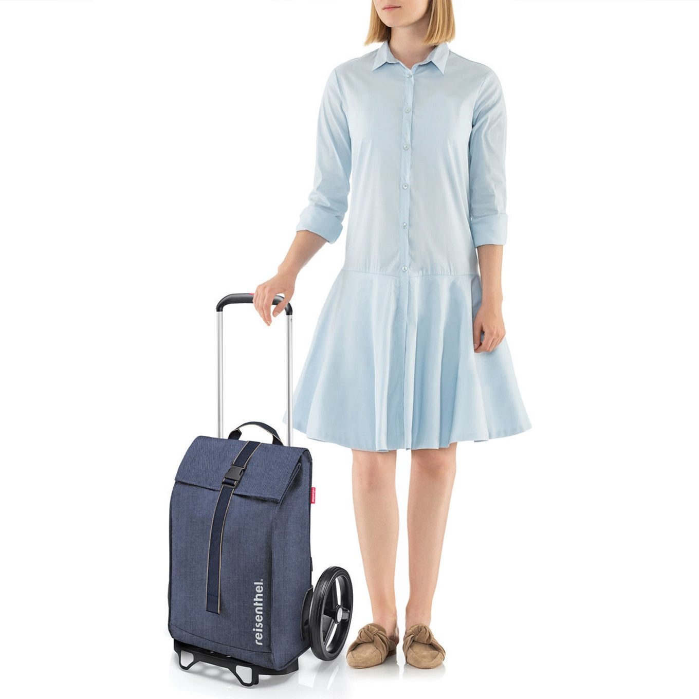 Reisenthel Shopping Citycruiser herringbone dark blue
