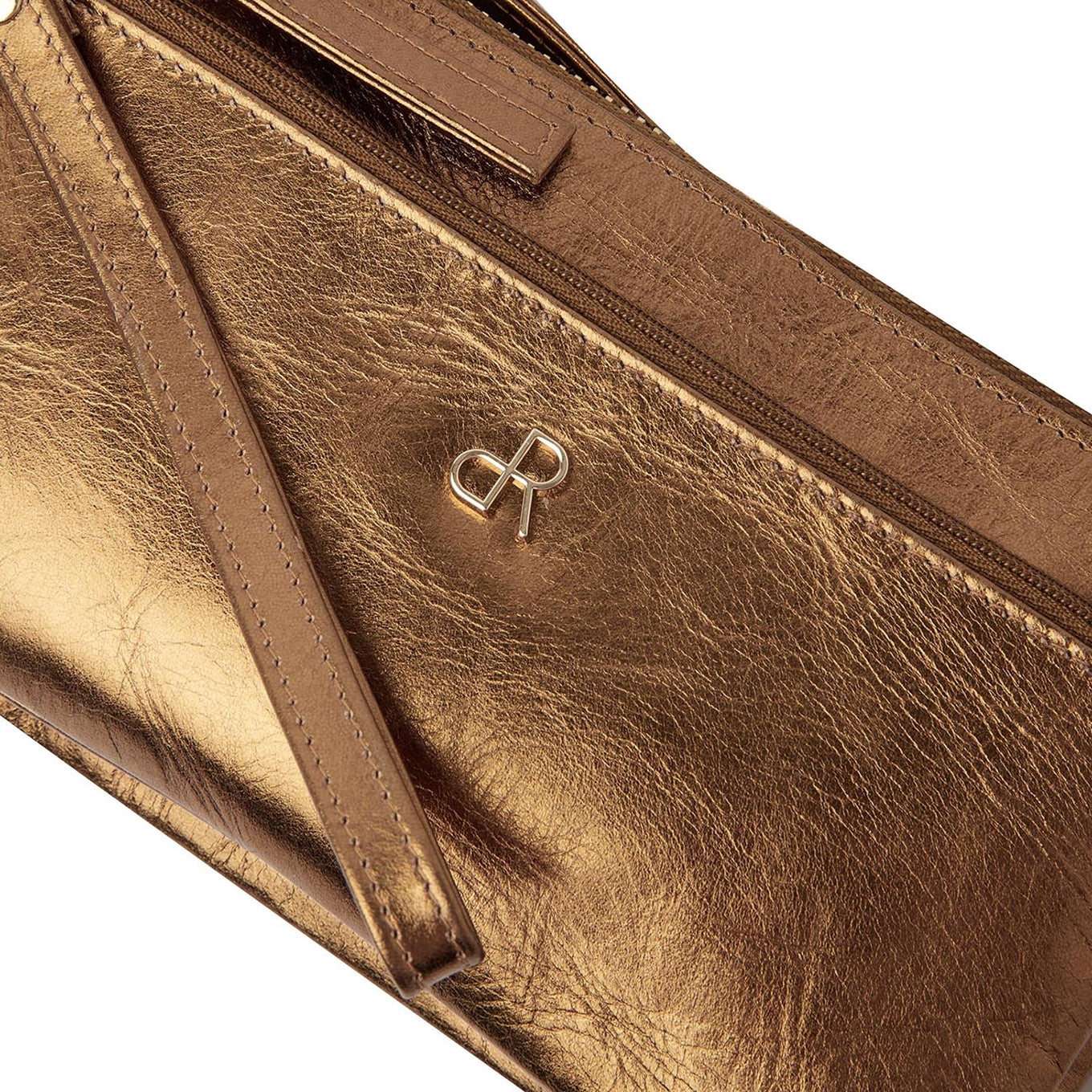 dR Amsterdam Metallics Shoulderbag - Clutch gold