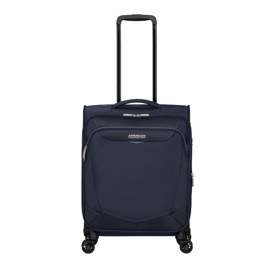 American Tourister Summerride Spinner S Exp marine Weicher Koffer