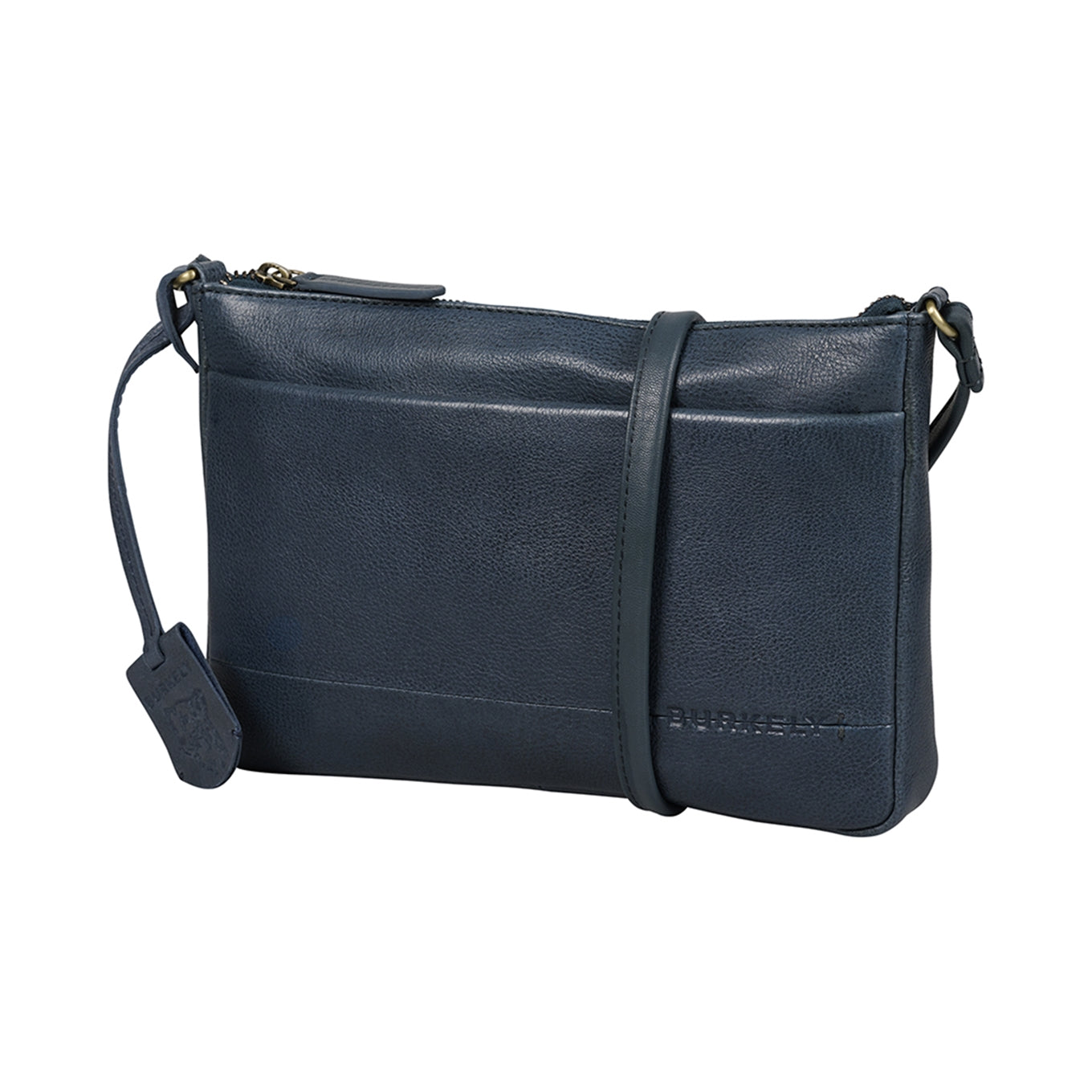 Burkely Natural Norah Crossbody zip blue