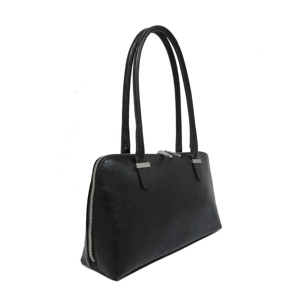 Claudio Ferrici Classico Shoulder Bag black