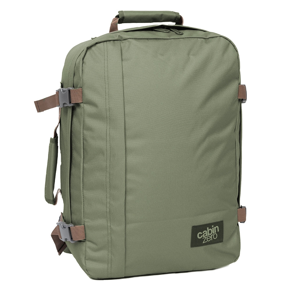 CabinZero Classic 36L Ultra Light Cabin Bag georgianisches Khaki Wochenendtasche