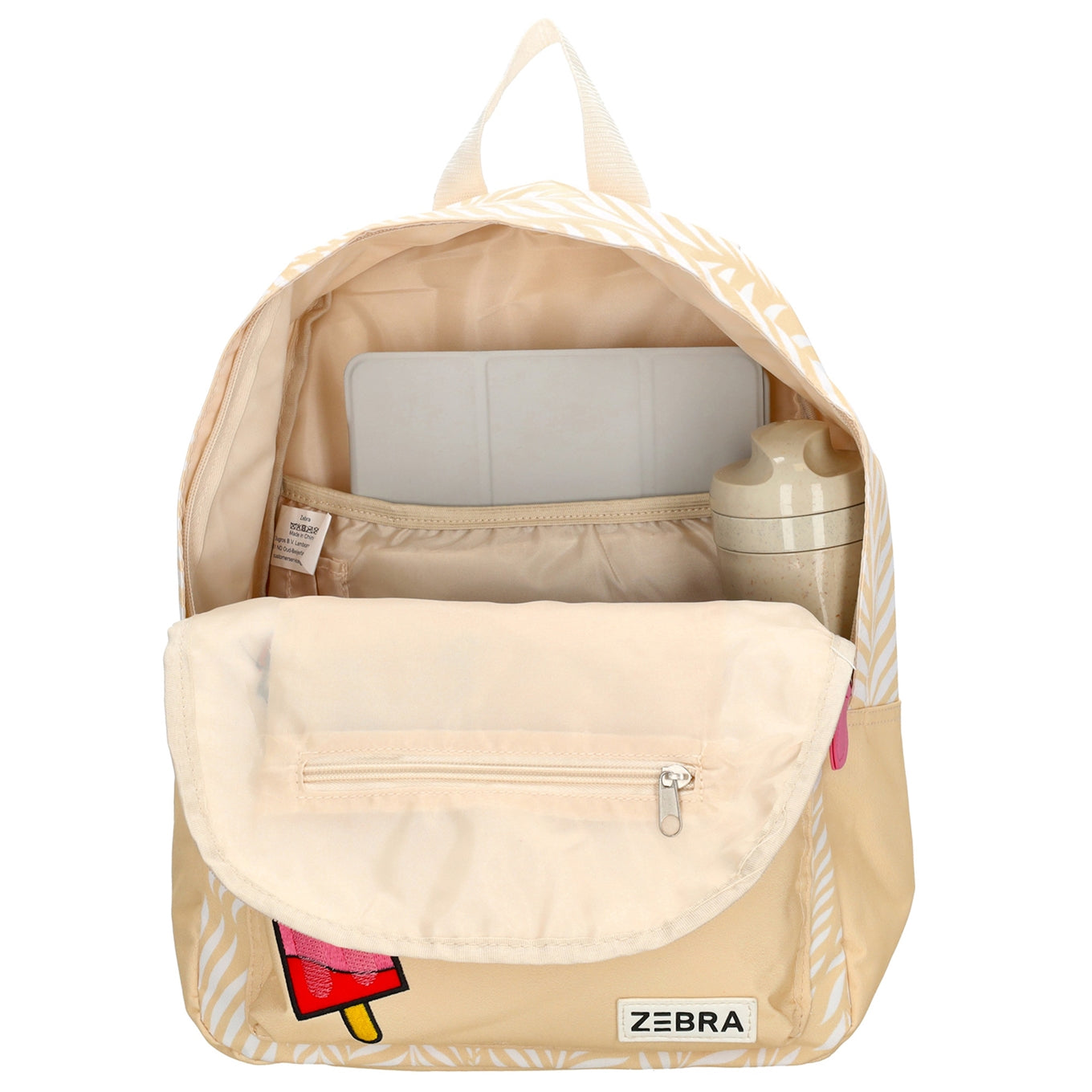 Zebra Trends Kids Backpack beige