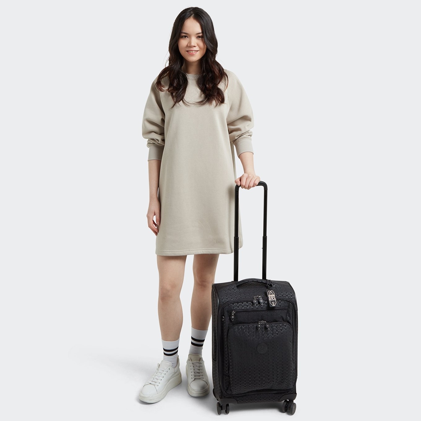Kipling New Youri Spin S signature emb