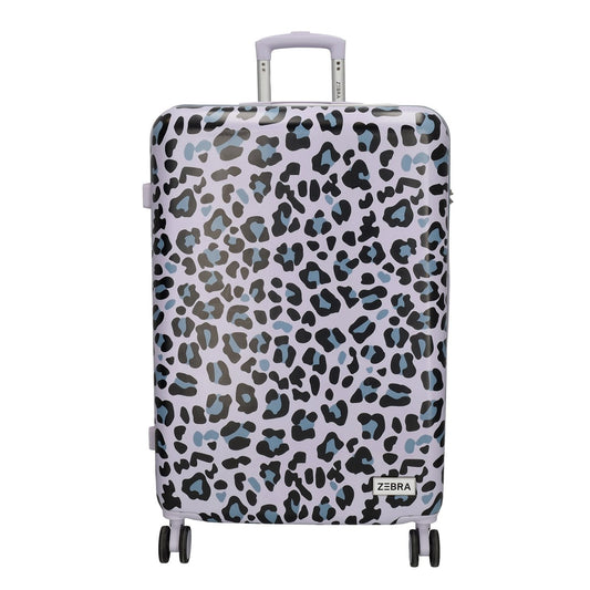 Zebra Trends Animal Travel Trolley 78 Panther Flieder Hartschalenkoffer