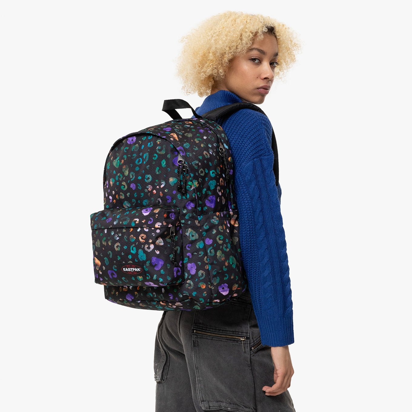 Eastpak Day Office tierischer schwarzer Rucksack