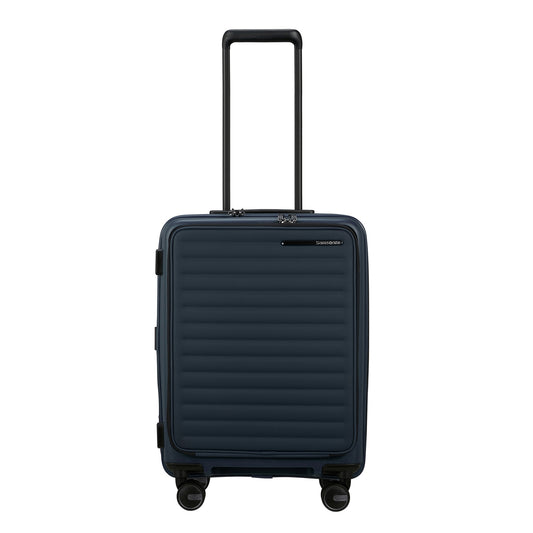 Samsonite Restackd Spinner 55 EXP Easy Access Midnight Hard Case