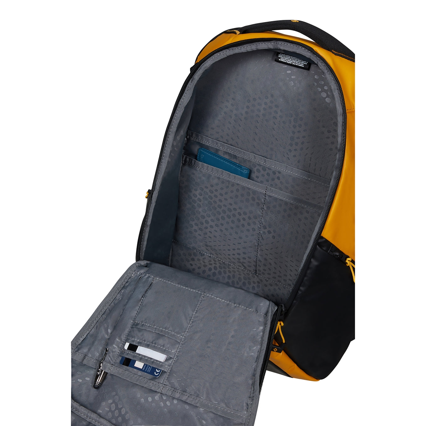Samsonite Ecodiver Laptop Backpack M USB yellow backpack
