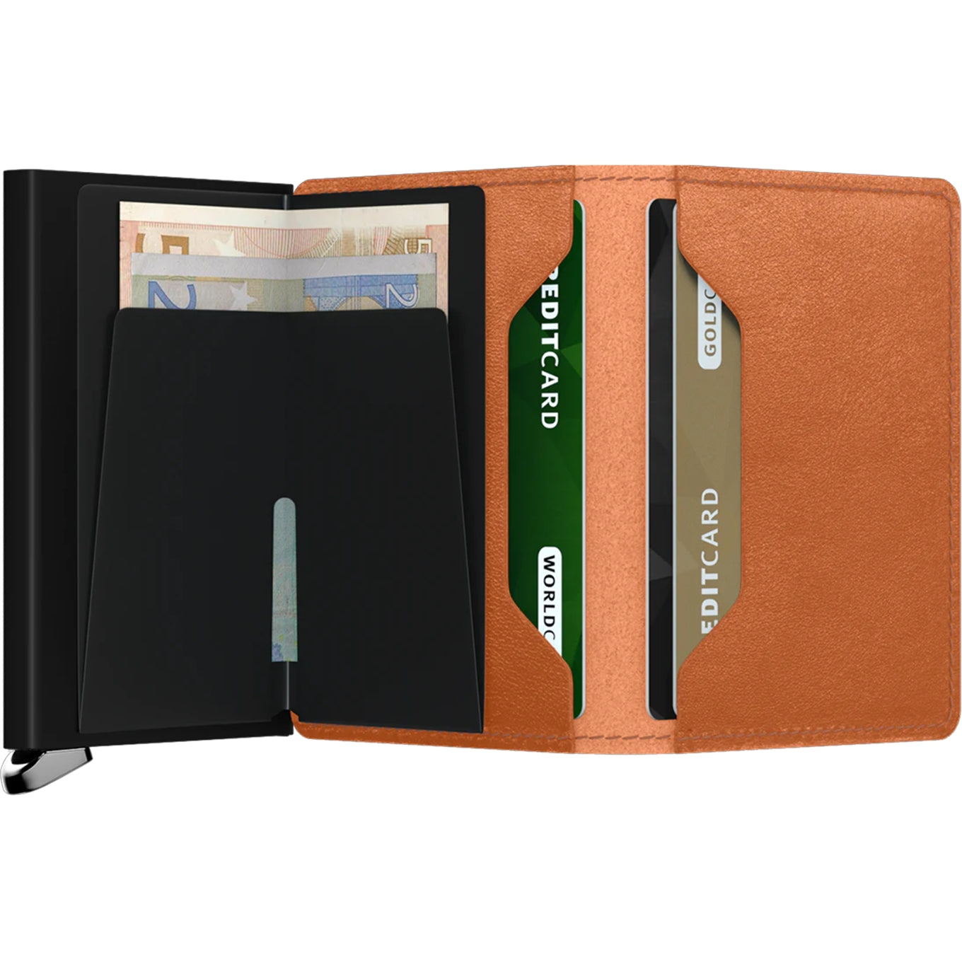 Secrid Slimwallet Premium Basco cognac